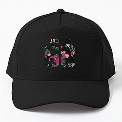 Hugh Jackman Colorful Flowers Baseball Cap