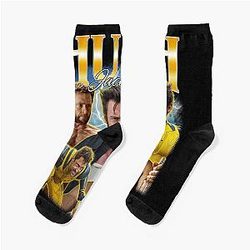Vintage 90s Hugh Jackman Socks