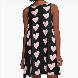 Heart Hugh A-Line Dress