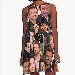 Hugh Jackman A-Line Dress