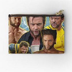 Vintage Hugh Jackman Zipper Pouch
