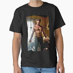 Fun Funny Gifts for Hugh Jackman Classic Vintage Retro Boy Girl T-Shirt
