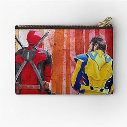 Hugh Jackman and Ryan Reynolds Zipper Pouch 

cleaned title: 
Hugh Jackman and Ryan Reynolds Zipper Pouch