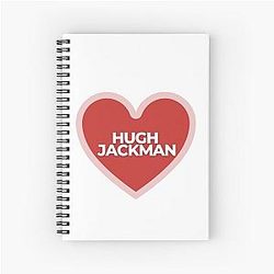I Heart Hugh Jackman Notebook