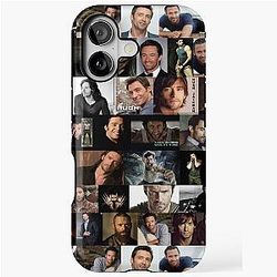 Hugh Jackman Photo Collage iPhone Case