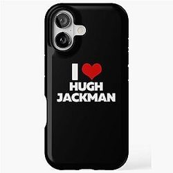 I Love Hugh Jackman iPhone Tough Case