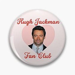 Hugh Jackman Fan Club Pin