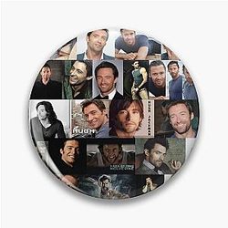 Hugh Jackman Photo Collage Pin