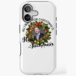 All I Want for Christmas is Hugh Jackman iPhone Case