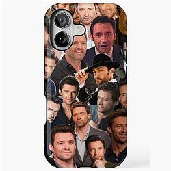 Hugh Jackman Photo Collage iPhone Tough Case