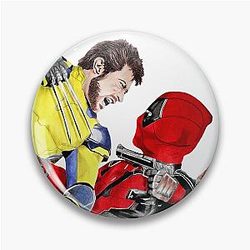 Hugh Jackman Ryan Reynolds Pin