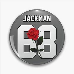 Hugh Jackman Rose Pin