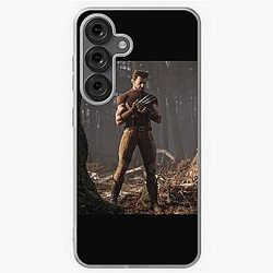 Logan Howlett, Hugh Jackman, Brown Suit, Samsung Galaxy Soft Case