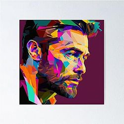 Hugh Jackman Art Poster