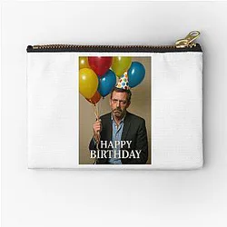 Doctor House Hugh Laurie balloons party hat