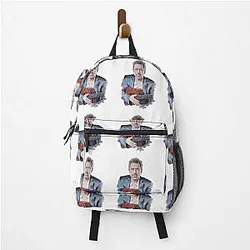 Hugh Laurie, Melanie D Transparent Backpack