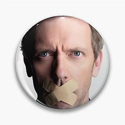 Hugh Laurie House M.D. Pin