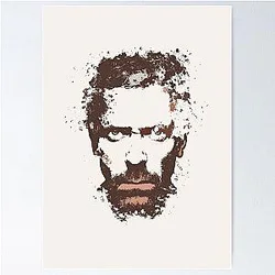 House M.D. Hugh Laurie Poster