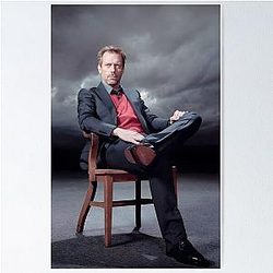 Hugh Laurie Gregory House MD Poster