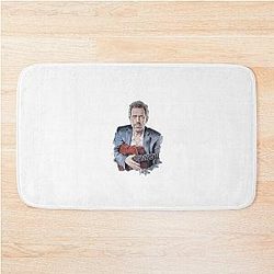 Hugh Laurie Melanie D Transparent Bath Mat