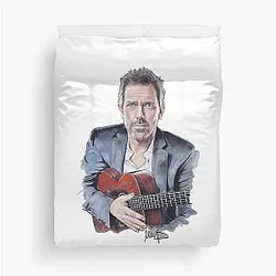 Hugh Laurie Melanie Dennehy Duvet Cover
