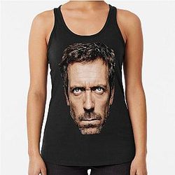 Hugh Laurie Racerback Tank Top