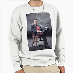 Hugh Laurie Gregory House M.D. Pullover Sweatshirt