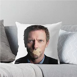 Hugh Laurie House M.D. Throw Pillow