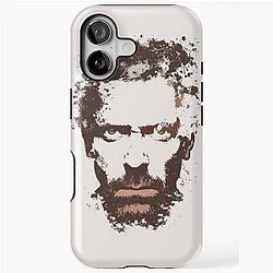 House M.D. Hugh Laurie atop iPhone Tough Case