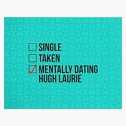 Mentally Dating Hugh Laurie Jigsaw Puzzle