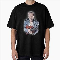 Hugh Laurie Melanie D Transparent Oversized T-Shirt