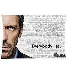 Custom 20x30 Movie House Pillowcase Hugh Laurie
