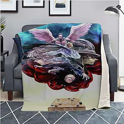 HxH Merch - HxH Microfleece Blanket 3D Design No.1