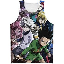 HxH Merch - Hunter X Hunter Character 3D Tank Top
