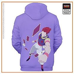 HxH Hoodie - Hisoka Morow Purple 3D Hoodie
