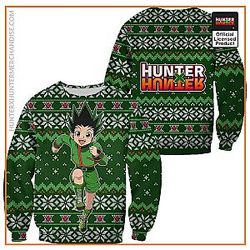 HxH Merch: Gon Freecss Ugly Christmas Sweater