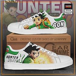 Hunter X Hunter Gon Skate Shoes Hunter X Hunter