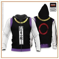 HxH Merch: Zeno Zoldyck Uniform Hoodie Zipped