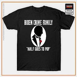 Hunter x Hunter Shirt - Hunter / Joe Biden Crime Family Portrait Burisma Laptop Fraud Shirt