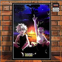 HxH Poster - Hunter x Hunter Gon Freecss And Killua Zoldyck Classic Canvas Poster