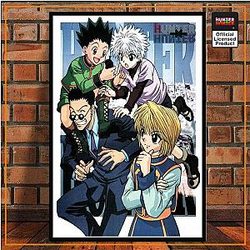 HxH Poster - Hunter x Hunter Main Squad Classic Canvas Poster