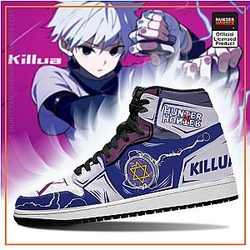 HxH Merch - Hunter X Hunter YoYo Killua Jordan Sneakers