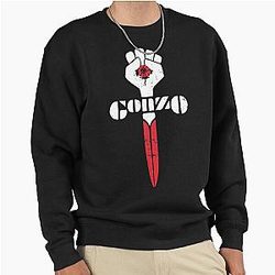 Gonzo Symbol Hunter Thompson Pullover Sweatshirt