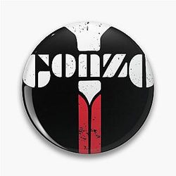 Gonzo Symbol Hunter Thompson Pin