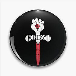 Hunter S. Thompson Gonzo Pin
