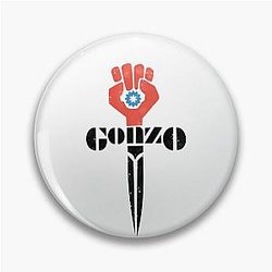 Hunter Thompson Gonzo Pin