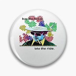 Hunter S. Thompson Pin