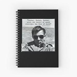 The Ugly Truth About Hunter Thompson Spiral Notebook