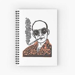 Hunter S. Thompson Spiral Notebook