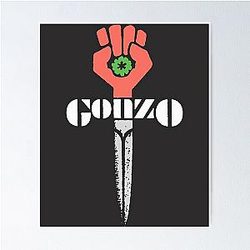 Hunter S. Thompson Gonzo Poster